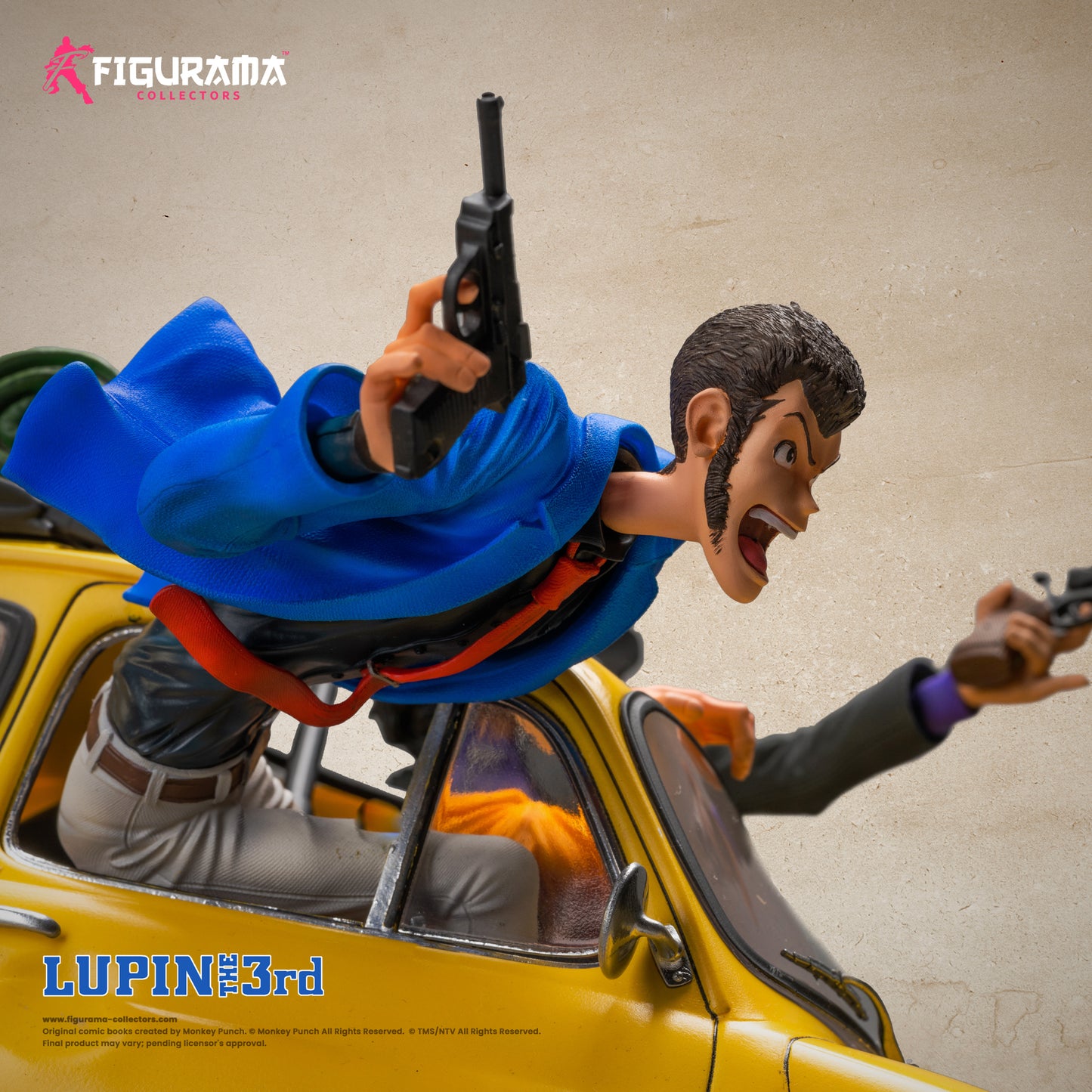 LUPIN THE 3RD - LUPIN, JIGEN, & FUJIKO ELITE DIORAMA STATUE