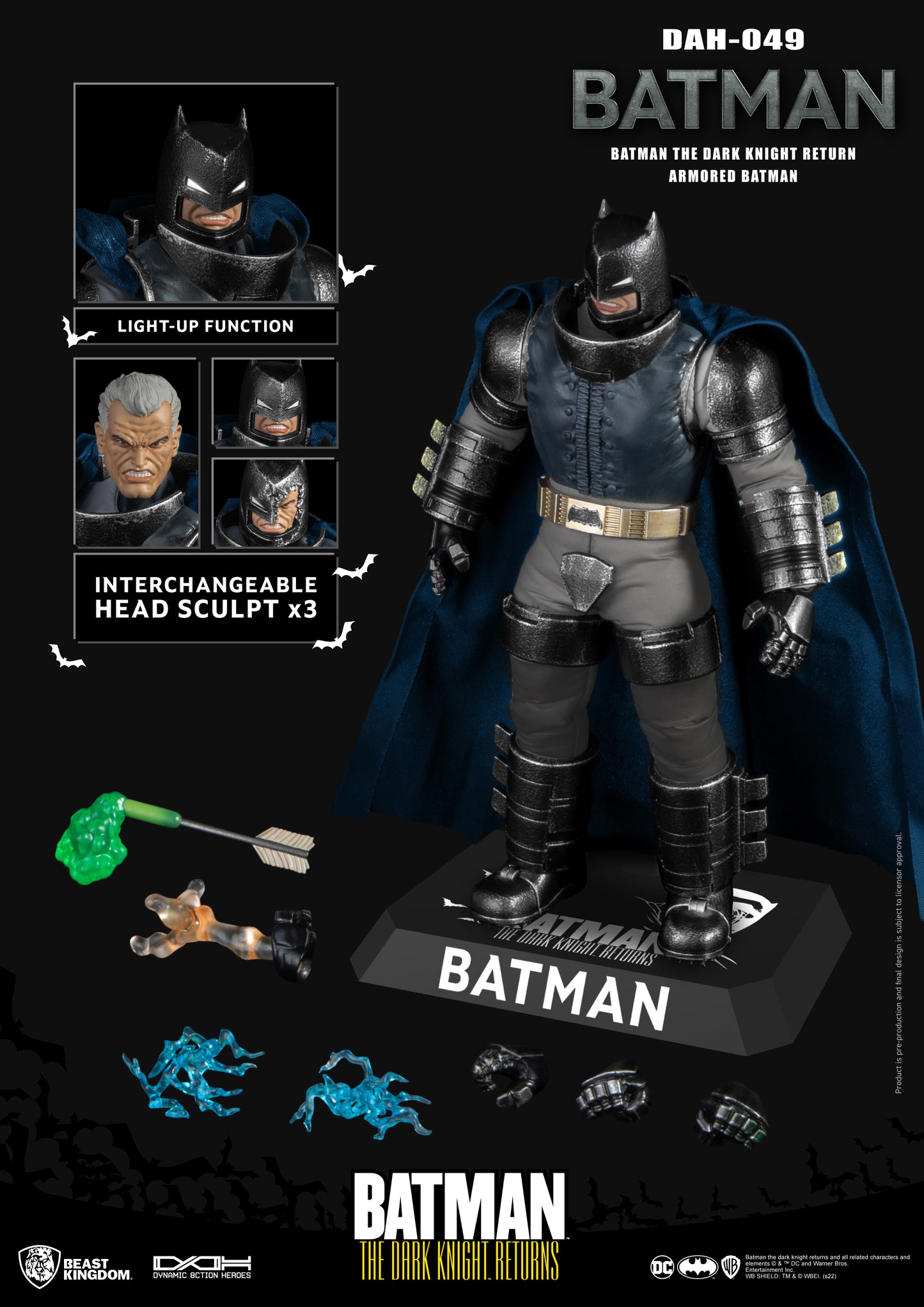 DAH-049 BATMAN：The dark knight returns Armored Batman