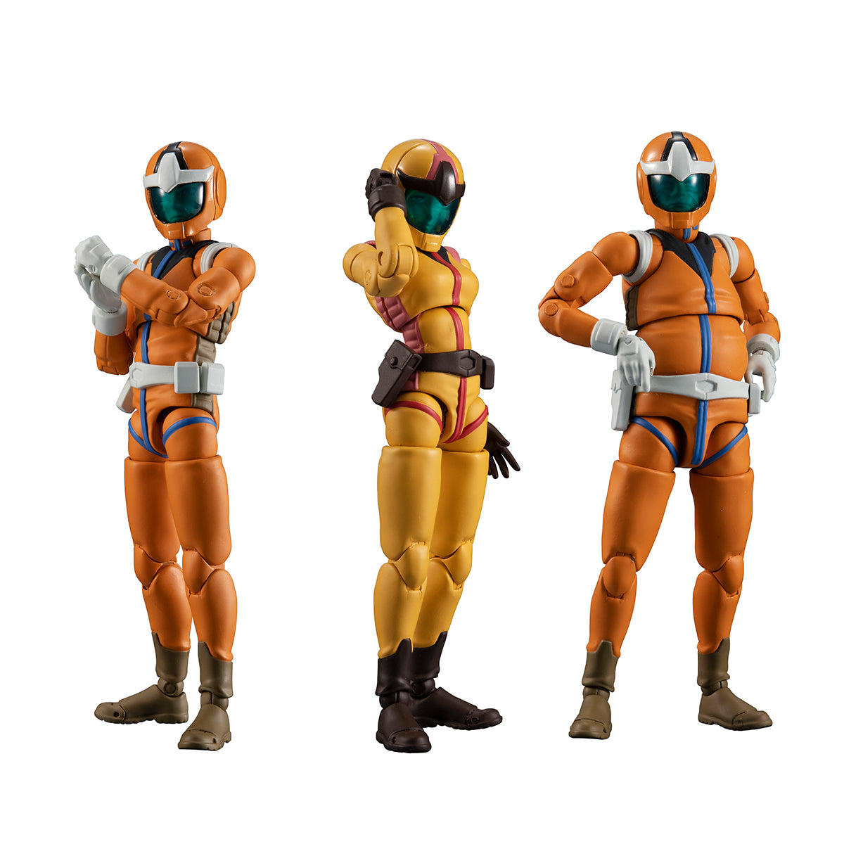 G.M.G.Mobile Suit Gundam   Earth Federation Force 04,05,06 Sayla Mass set 【with gift】