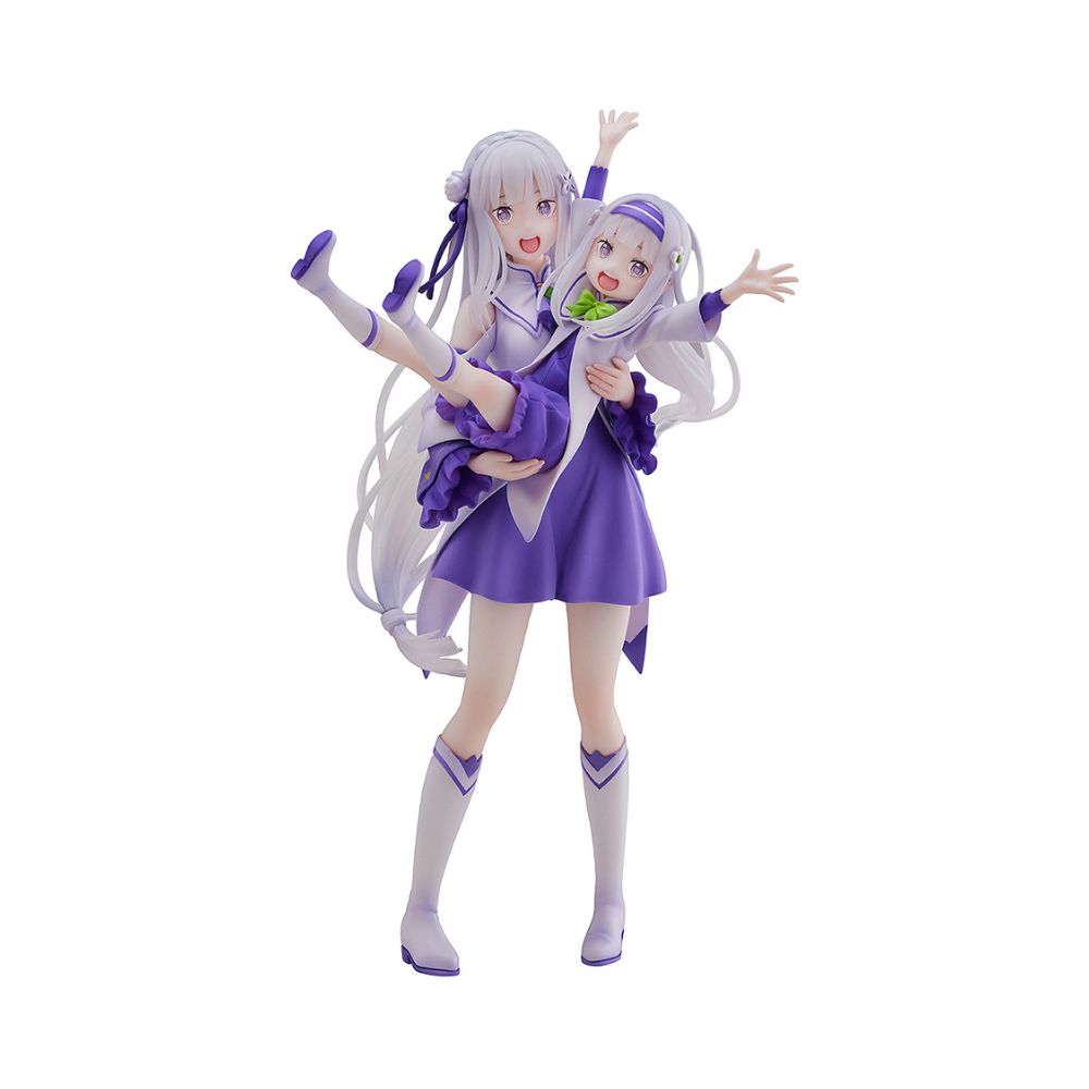 Re:ZERO -Starting Life in Another World- Figure Emilia & Childhood Emilia