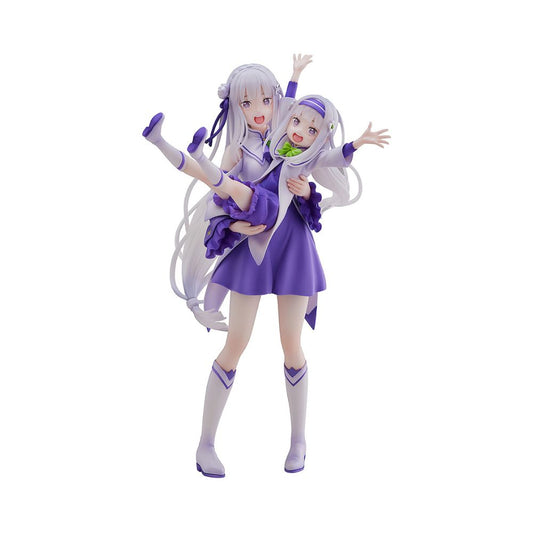 Re:ZERO -Starting Life in Another World- Figure Emilia & Childhood Emilia