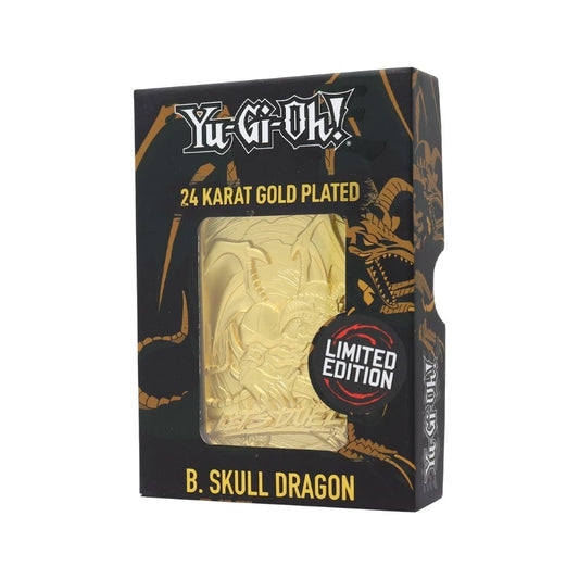 Yu-Gi-Oh! Limited Edition 24K Gold Plated Collectible - B. Skull Dragon