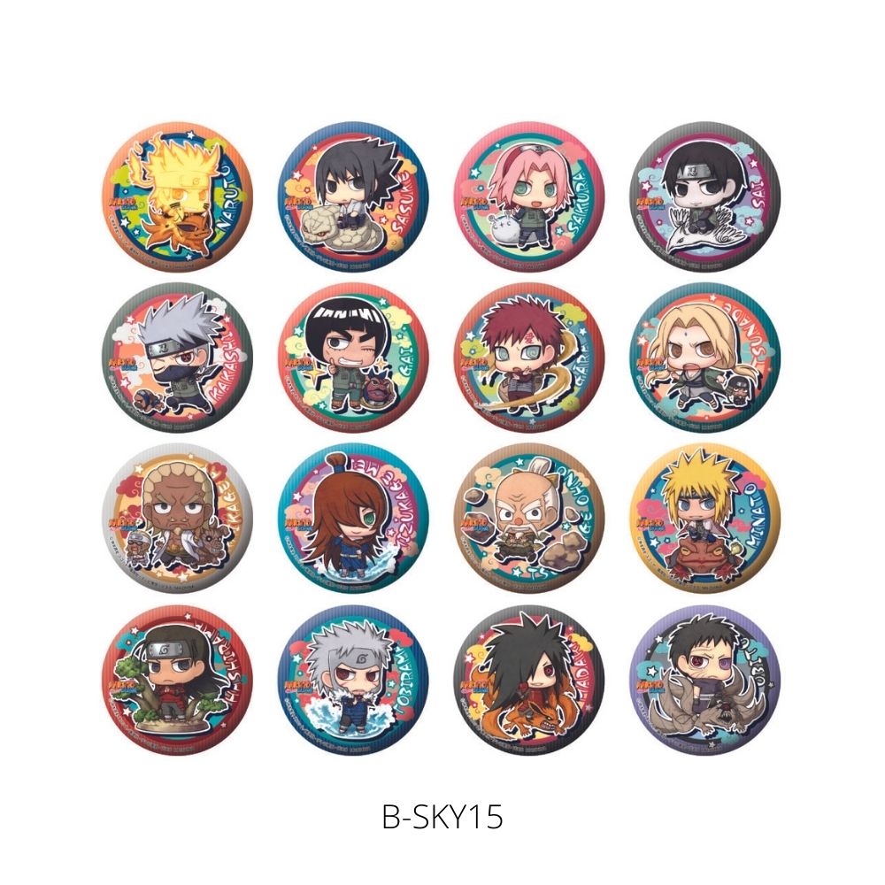 Metal Badge Collection Naruto Ninkaitaisen (repeat)