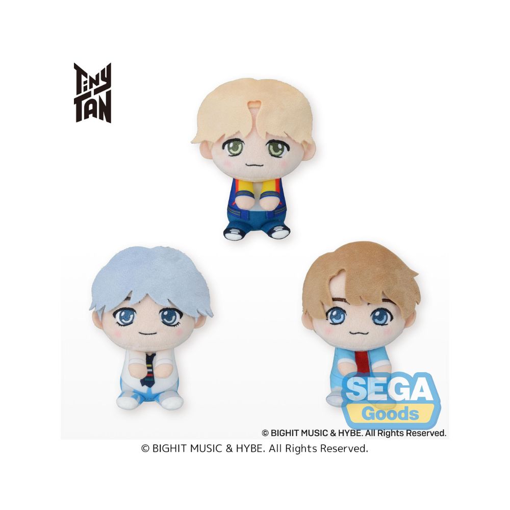 & you "TinyTAN" Mini Plush ~DNA~ "Jimin & V & Jung Kook" (EX)
