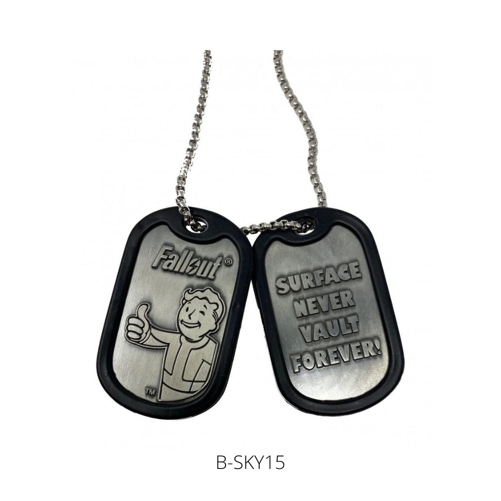 Fallout Metal Dog Tags