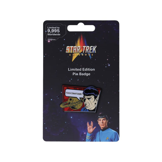 Star Trek Limited Editon Spock Pin Badge