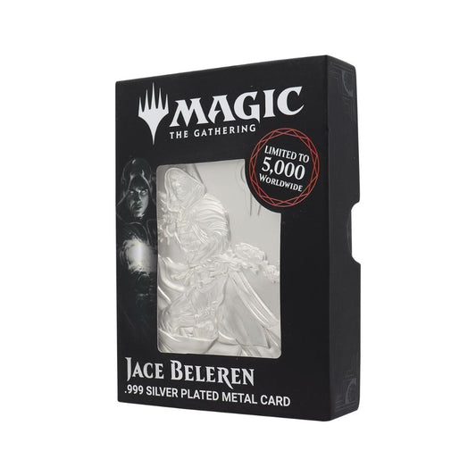 Magic the Gathering Limited Edition .999 Silver Plated Jace Beleren Metal Collectible