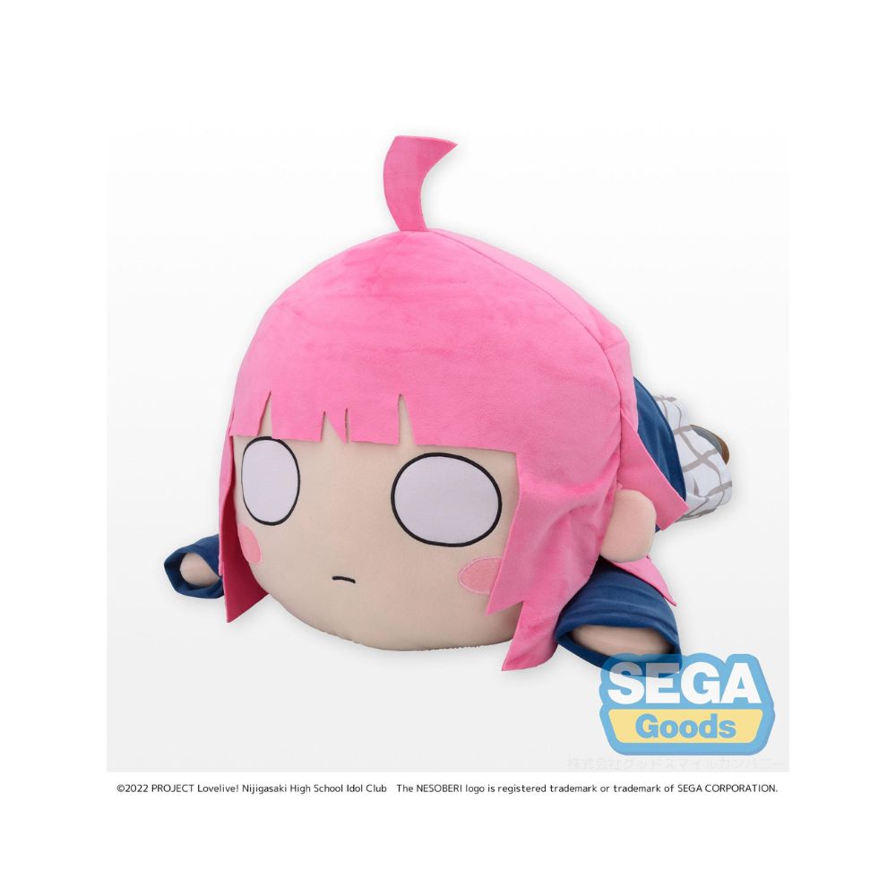 NESOBERI (Lay-Down) "Nijigasaki High School Idol Club" Tera Jumbo Plush "Rina Tennoji"