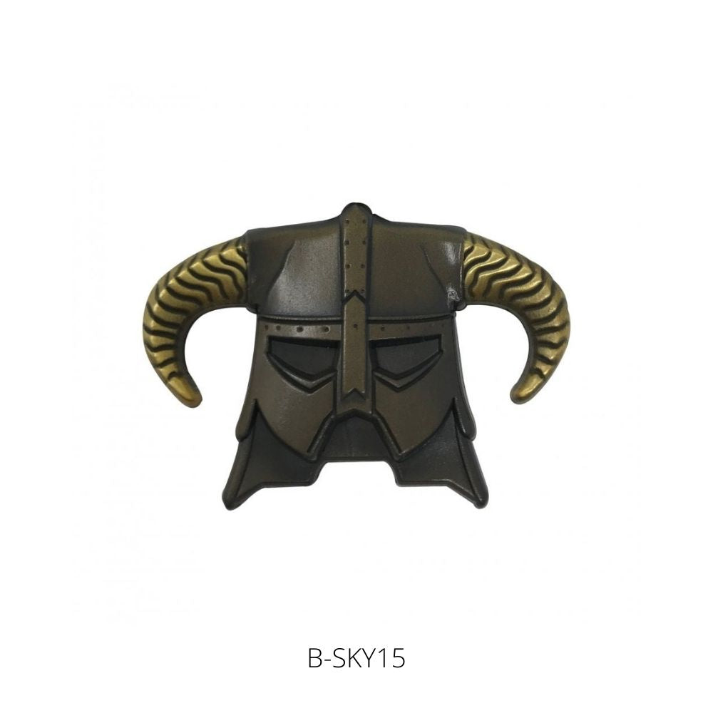 Skyrim Helmet Pin Badge