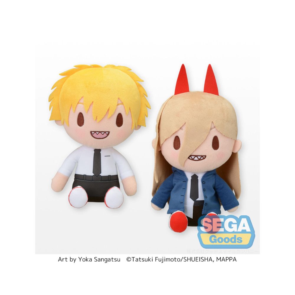 Chainsaw Man SP Plush feat. Sangatsu Youka "Denji & Power"