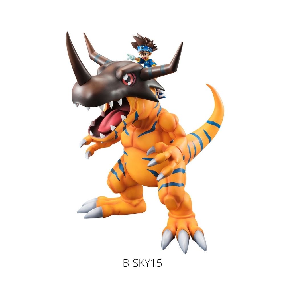 G.E.M. series  Digimon Adventure Greymon & Taichi Yagami(repeat)