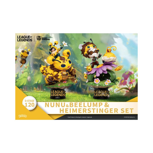 Diorama Stage-120-League of Legends- Nunu&Beelump & Heimerstinger Set