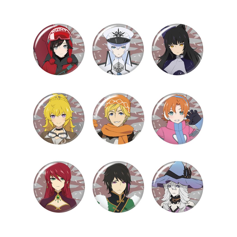 RWBY: Ice Queendom Collectible Pinback Button Collection