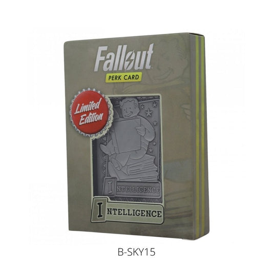 Fallout Limited Edition Perk Card - Intelligence