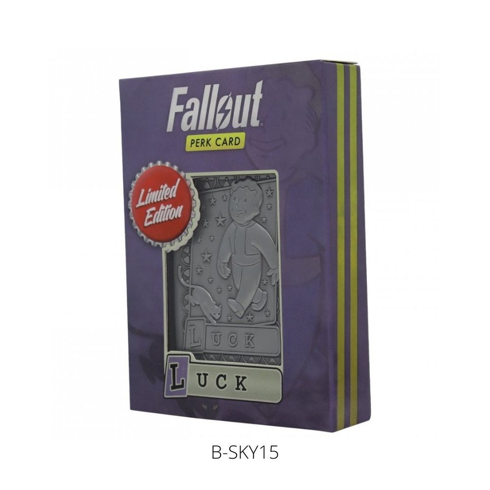 Fallout Limited Edition Perk Card - Luck – Jazeel Me