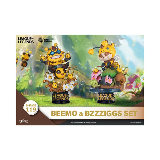 Diorama Stage-119-League of Legends-Beemo & BZZZiggs Set