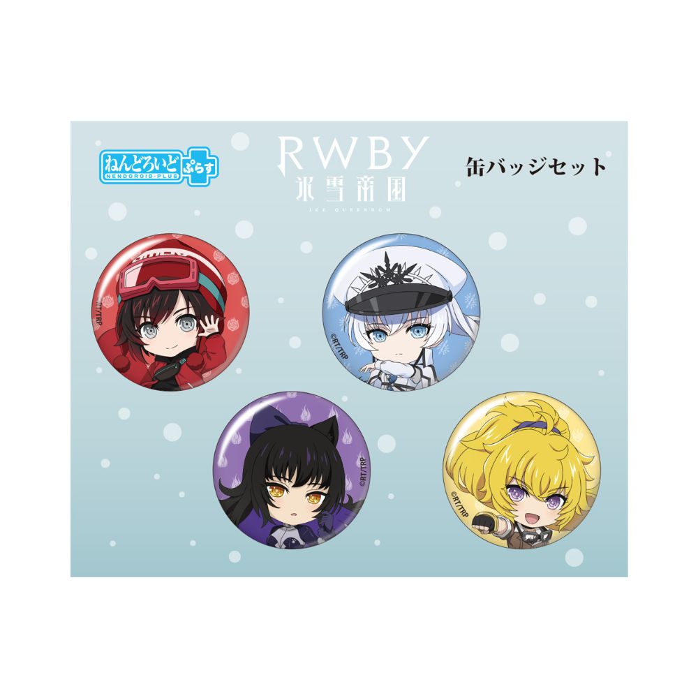 RWBY: Ice Queendom Nendoroid Plus Pinback Button Set (Team RWBY)