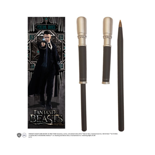 Percival Graves Wand Pen & Bookmark