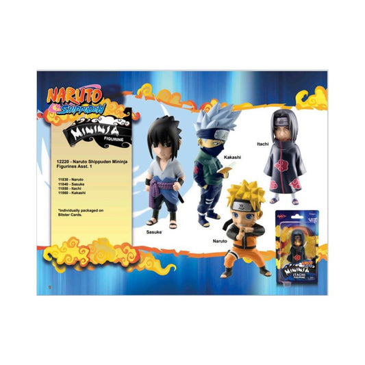 Naruto Mininja Figurines Blister Pack Series 1