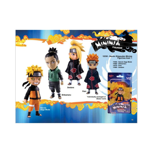 Naruto Mininja Figurines Blister Pack Series 2