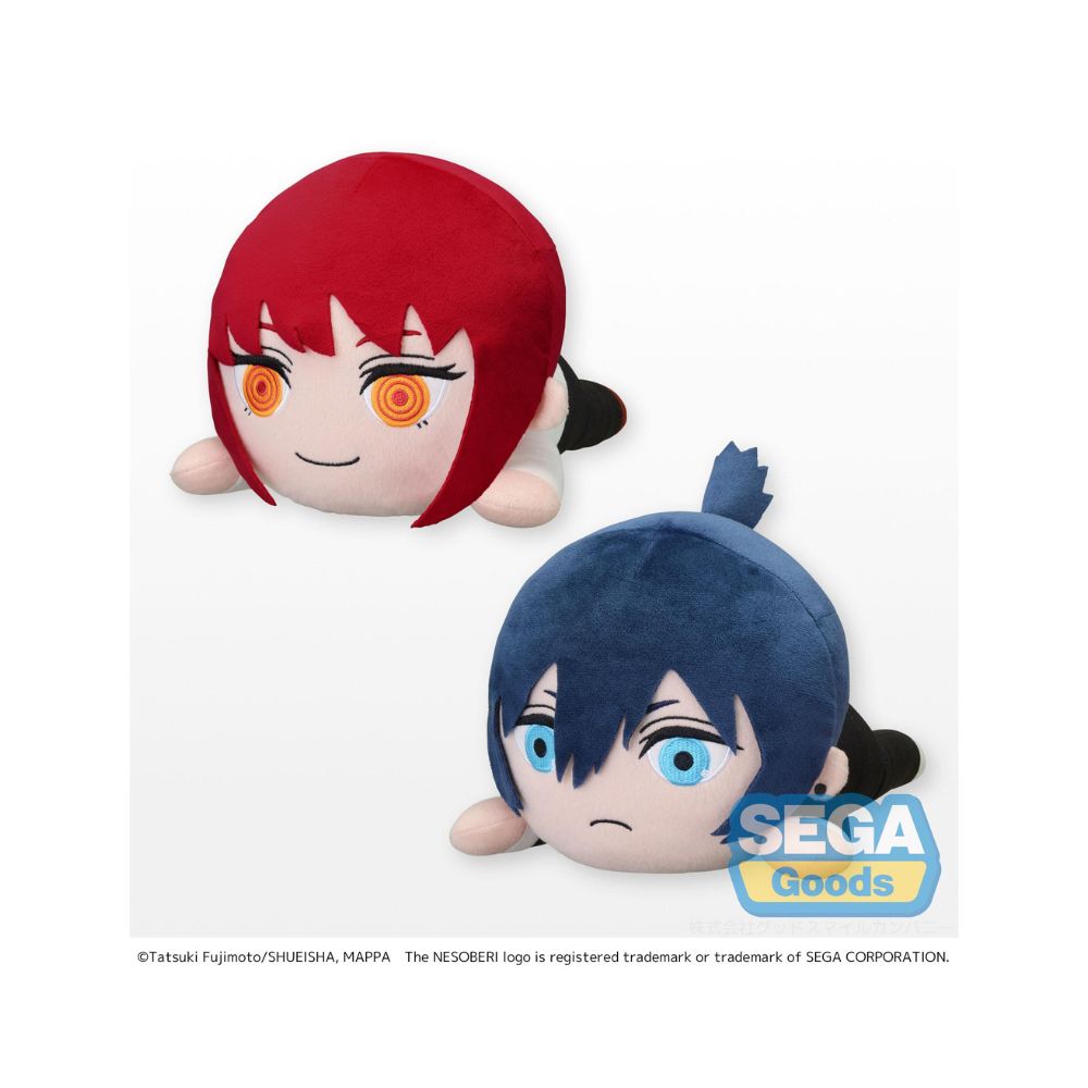 NESOBERI (Lay-Down) "Chainsaw Man" SP Plush "Makima & Aki"