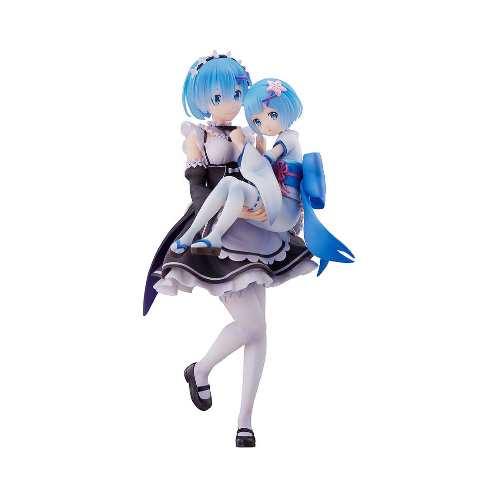 Re:ZERO -Starting Life in Another World- Figure Rem & Childhood Rem