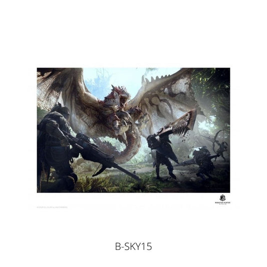 Monster Hunter Limited Edition Art Print