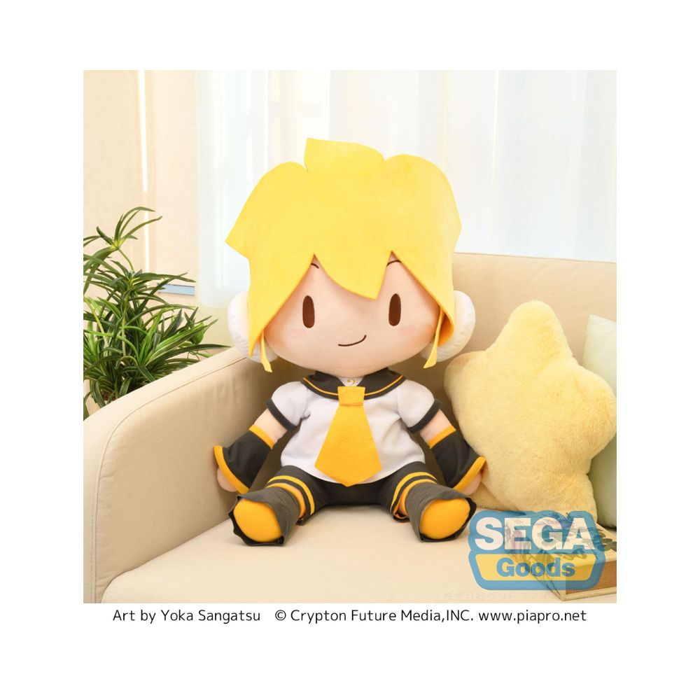 Fuwapuchi "Hatsune Miku Series" "Ren Kagamine" Dodeka Jumbo Plush