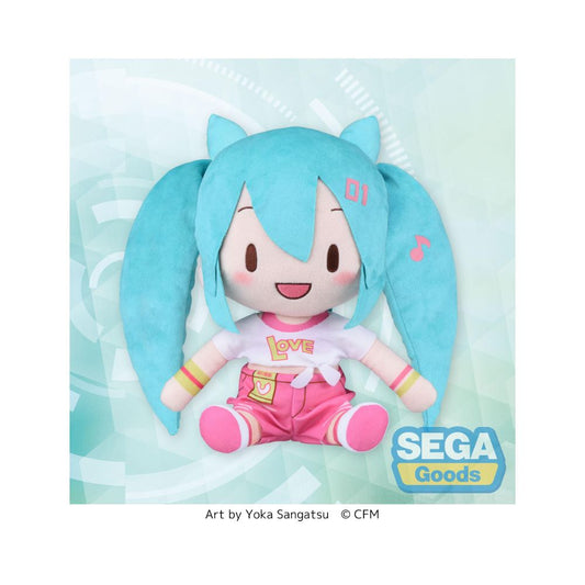 Fuwapuchi "Hatsune Miku" Series L Plush "Hatsune Miku" ~Live Cheering~