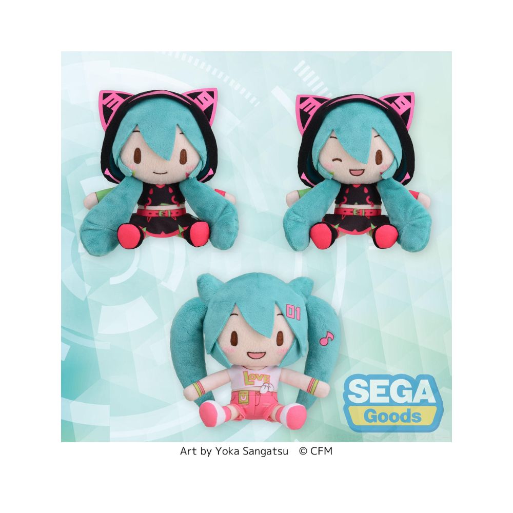 Fuwapuchi "Hatsune Miku" Series Plush "Hatsune Miku" ~Live Ver.~ (EX)