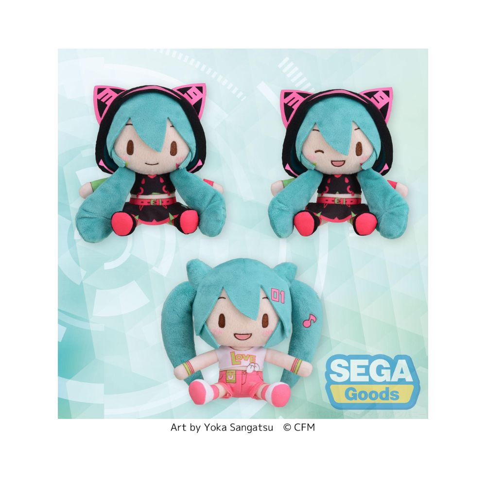 Fuwapuchi "Hatsune Miku" Series Plush "Hatsune Miku" ~Live Ver.~ (EX)