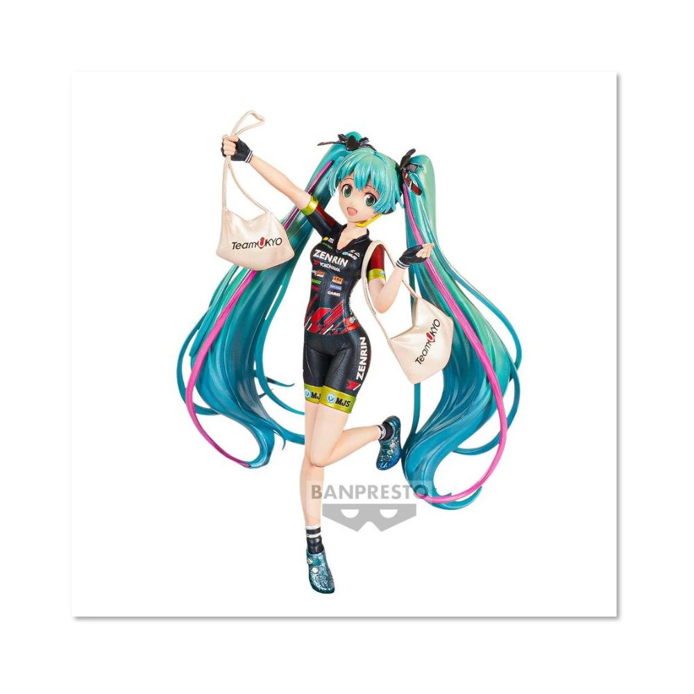 HATSUNE MIKU RACING Ver. BANPRESTO CHRONICLE ESPRESTO est-Print&Hair-RACING MIKU2019 Team UKYO Cheering ver. REPRODUCTION