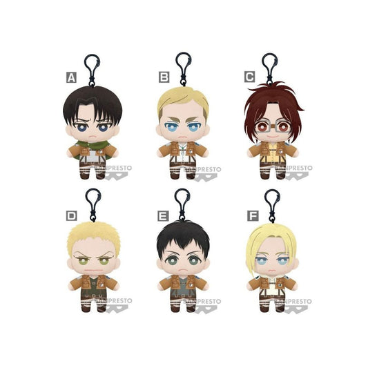 Attack on Titan Tomonui Plush Assort Series 2