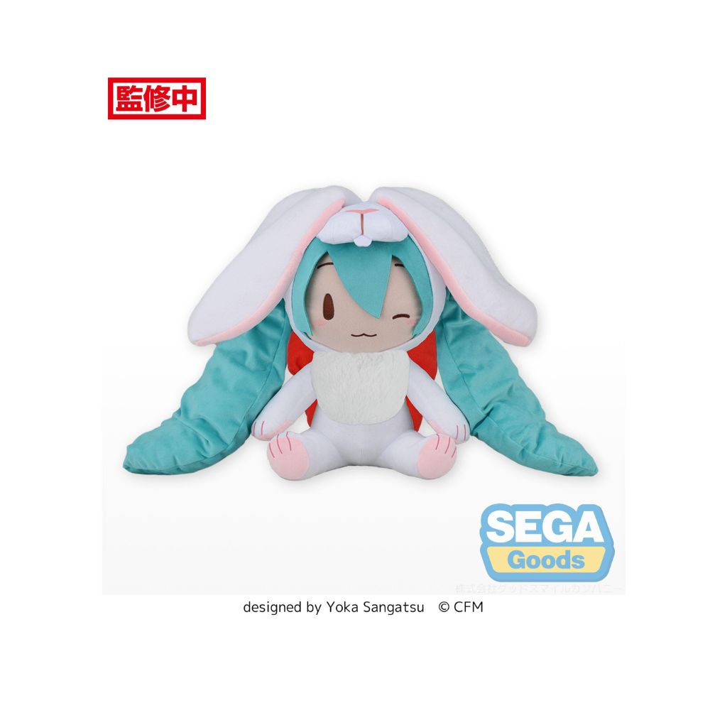 Fuwapetit "Hatsune Miku Rabbit 2023" Plush (LL)