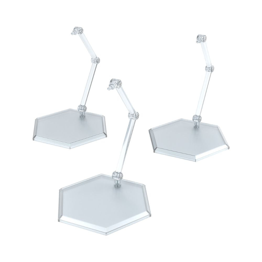 The Simple Stand x3 (for Figures & Models) Hex Type