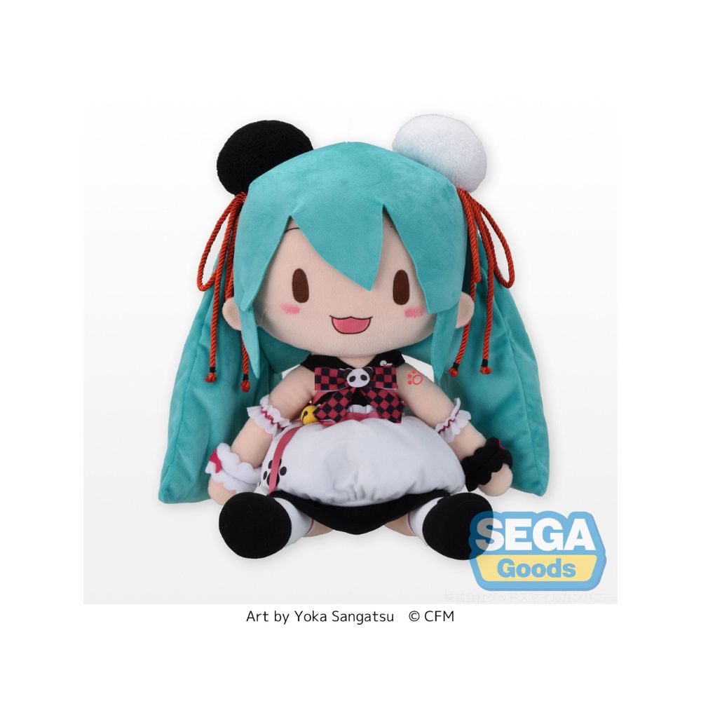 Hatsune Miku Series Fluffy Plush "Hatsune Miku - Panda Manju" (LL)