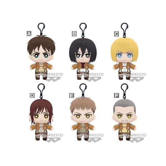 Attack on Titan Tomonui Plush Assort Series 1