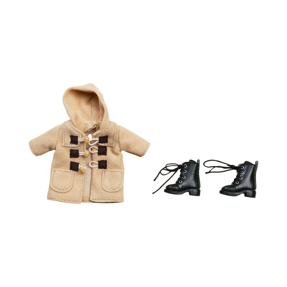Nendoroid Doll Warm Clothing Set: Boots & Duffle Coat (Beige)