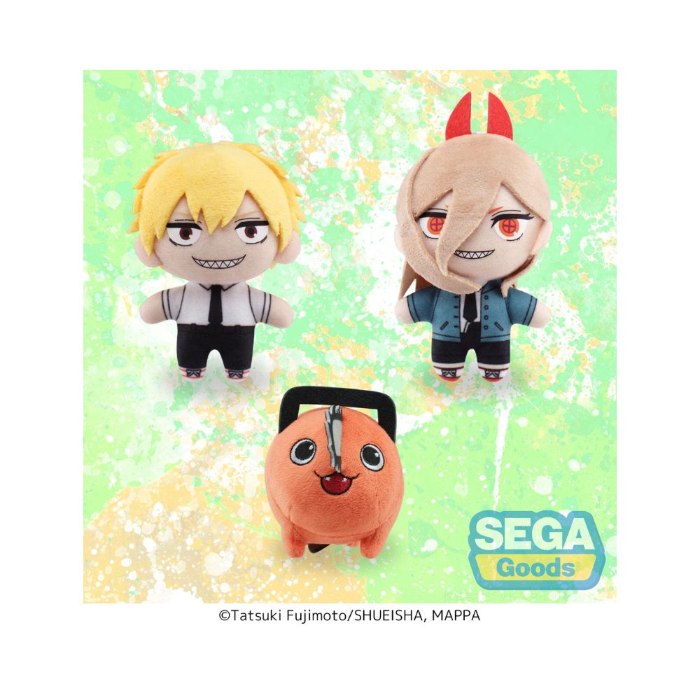 Chainsaw Man MP Mascot "Denji & Power & Pochita"