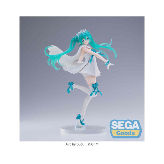 Hatsune Miku Series SPM Figure "Hatsune Miku 15th Anniversary" SUOU Ver.