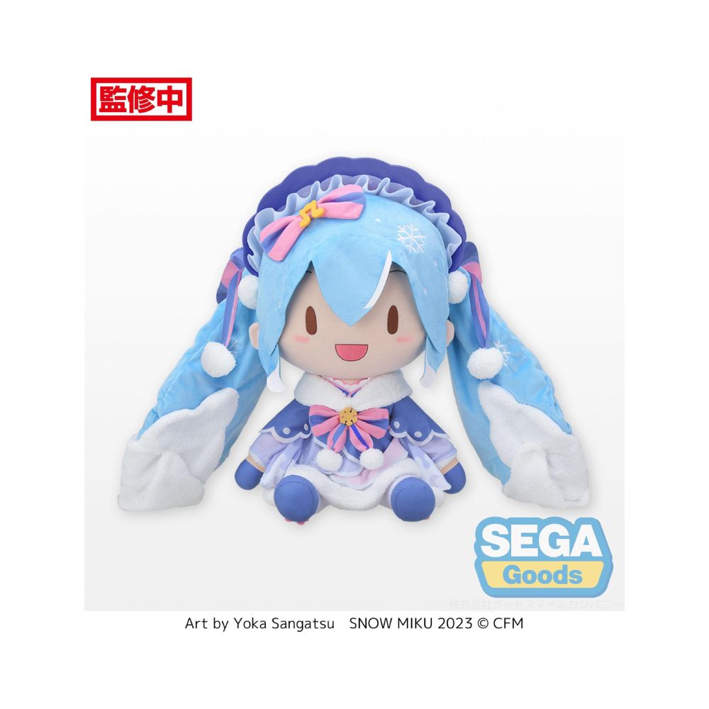 Fuwapetit "Snow Miku 2023" Dodeka Jumbo Plush