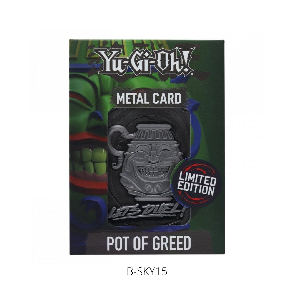 Yu-Gi-Oh! Limited Edition Collectible - Pot of Greed