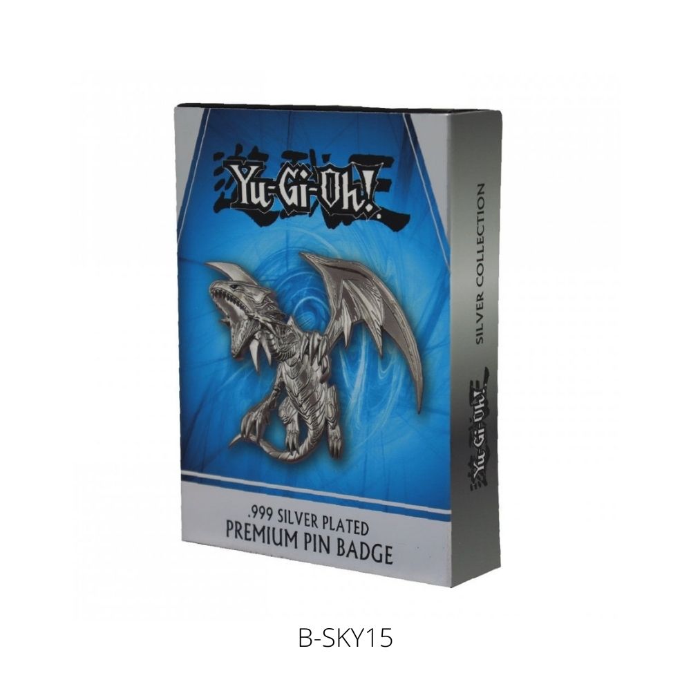 Yu-Gi-Oh! Silver Plated XL Premium Pin Badge