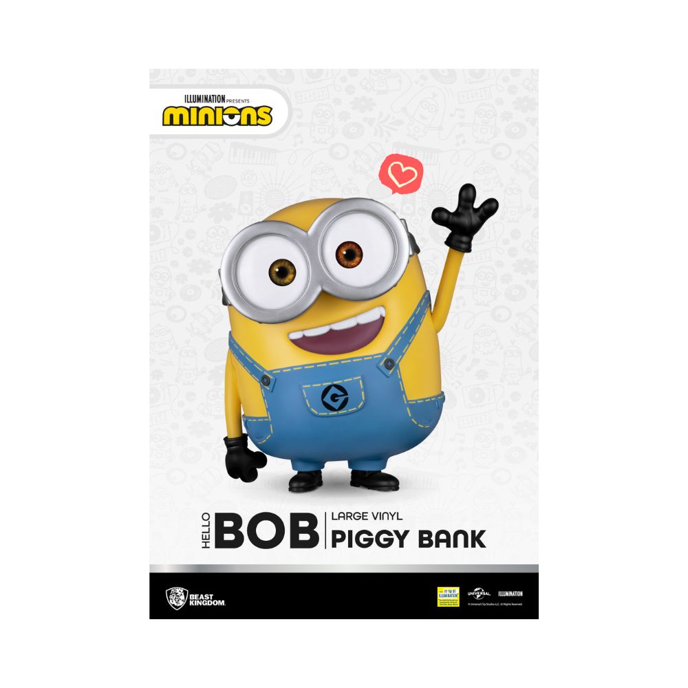 Despicable Me Large Vinyl Piggy Bank：Hello Bob