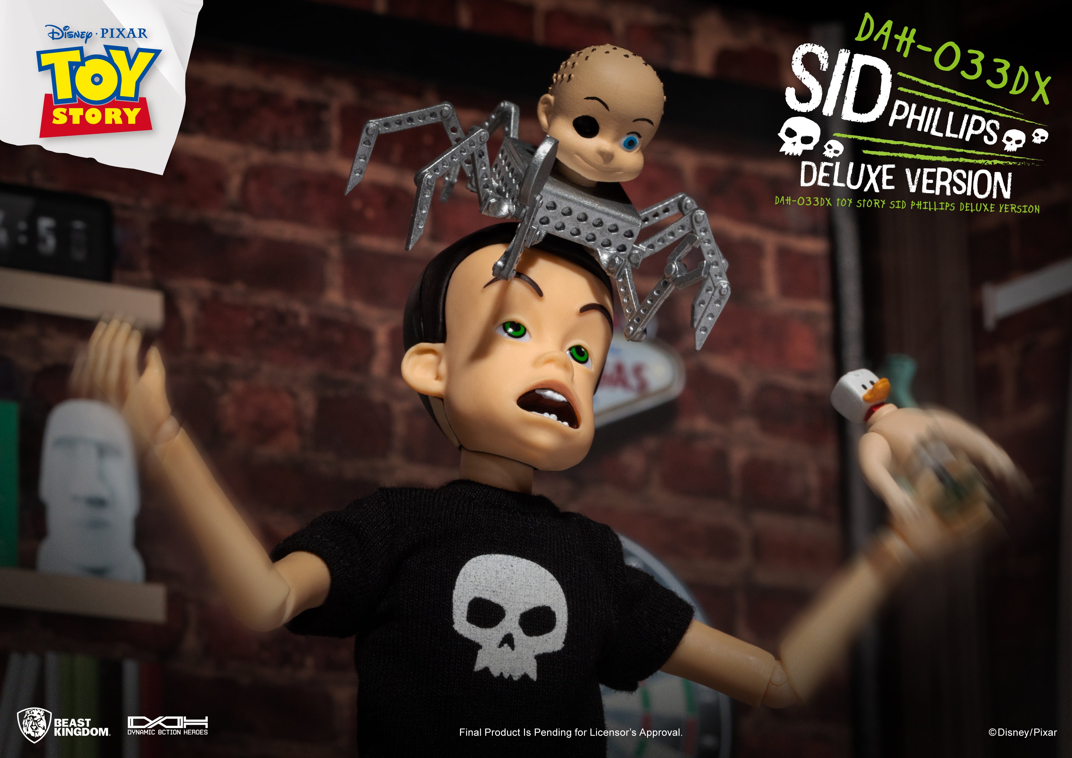 DAH-033DX TOY STORY Sid Phillips