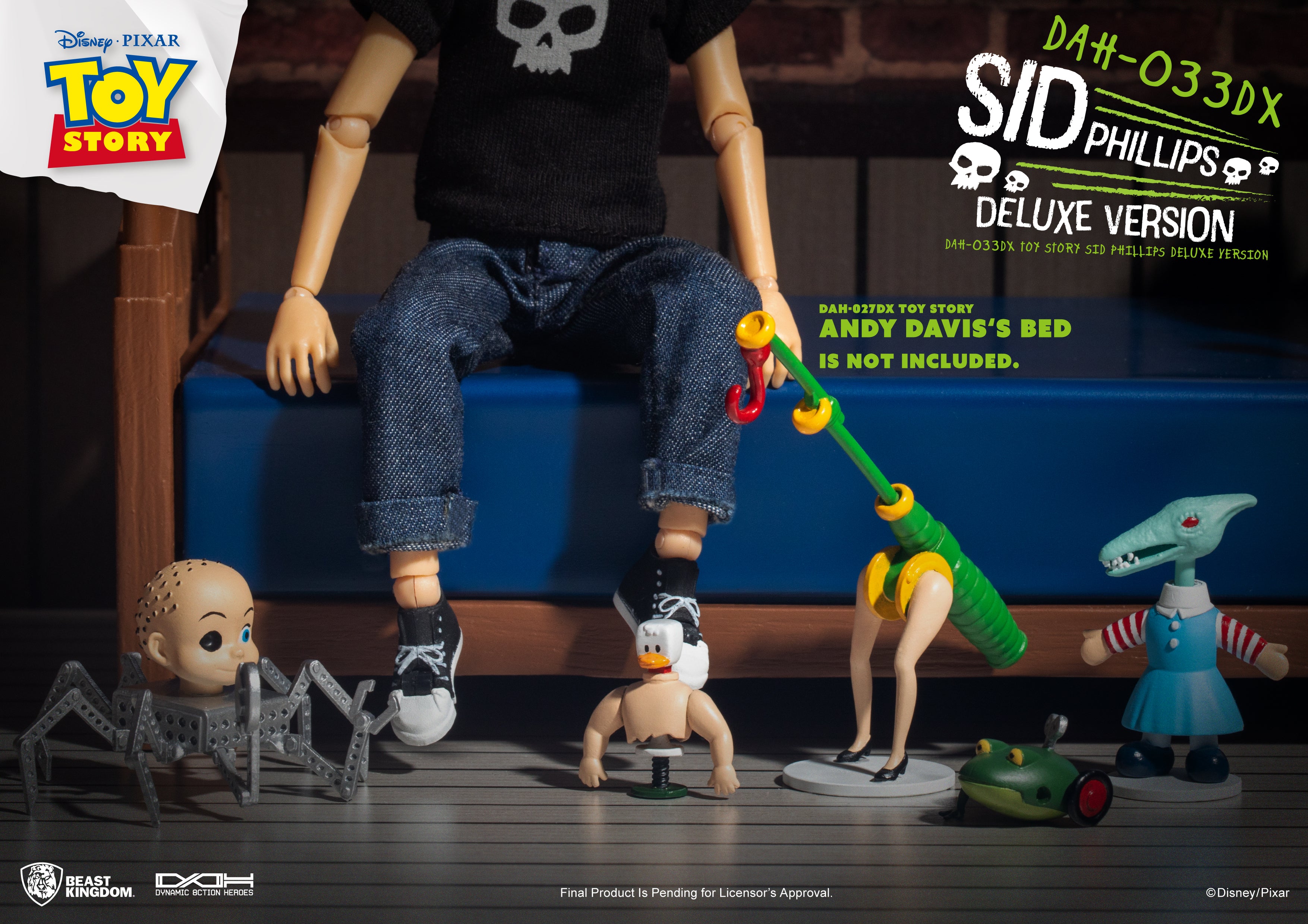 DAH-033DX TOY STORY Sid Phillips