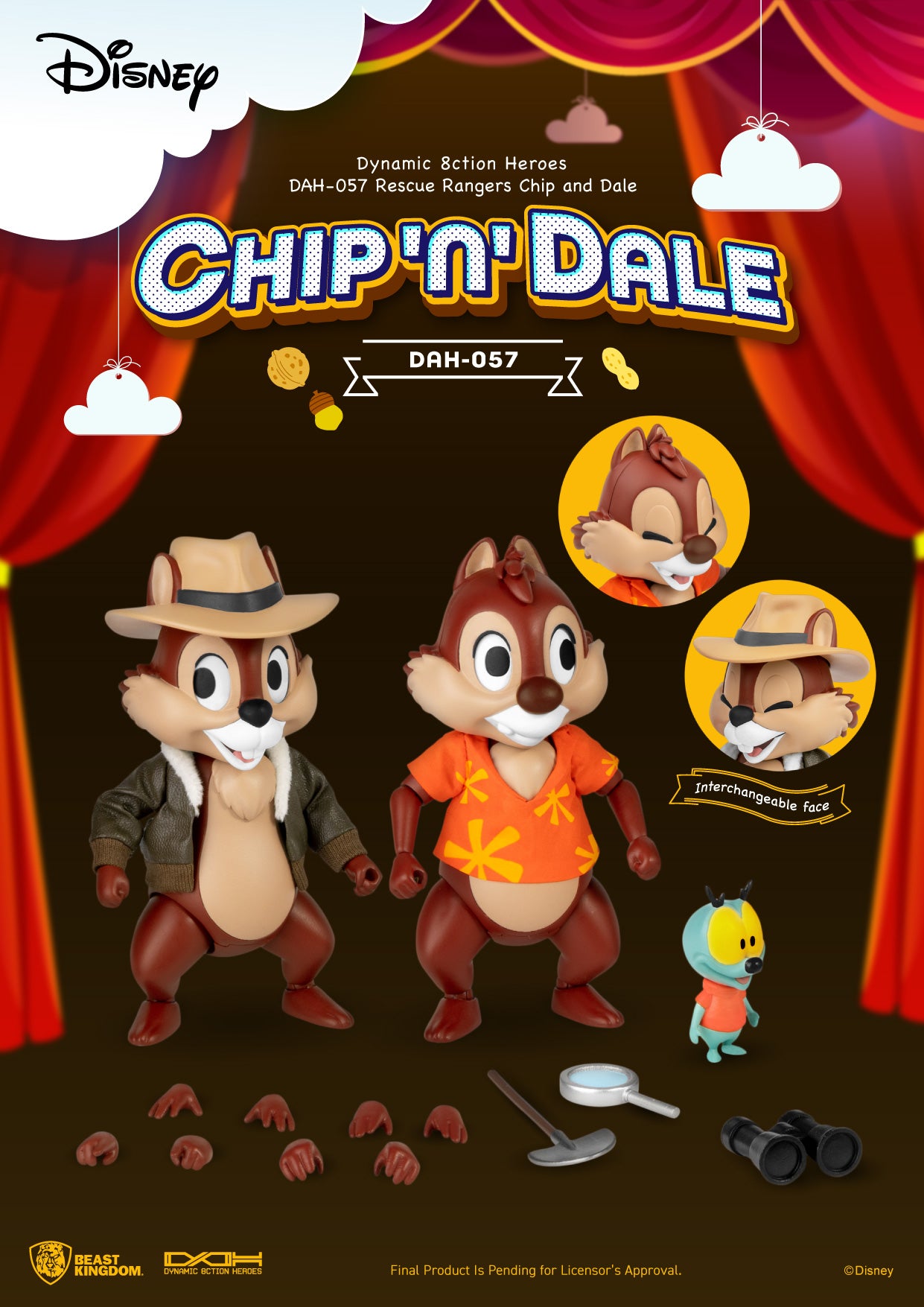 DAH-057 Rescue Rangers Chip and Dale