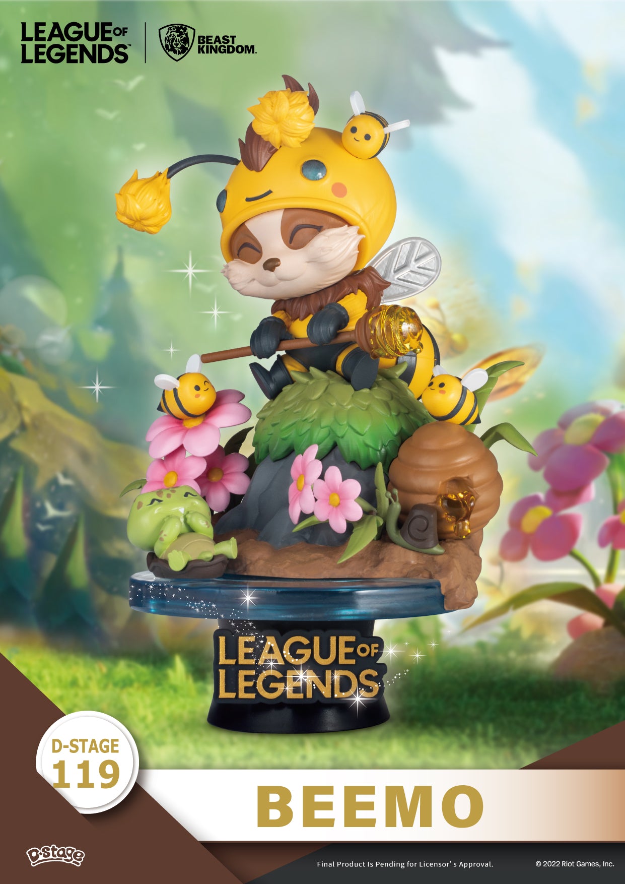 Diorama Stage-119-League of Legends-Beemo & BZZZiggs Set