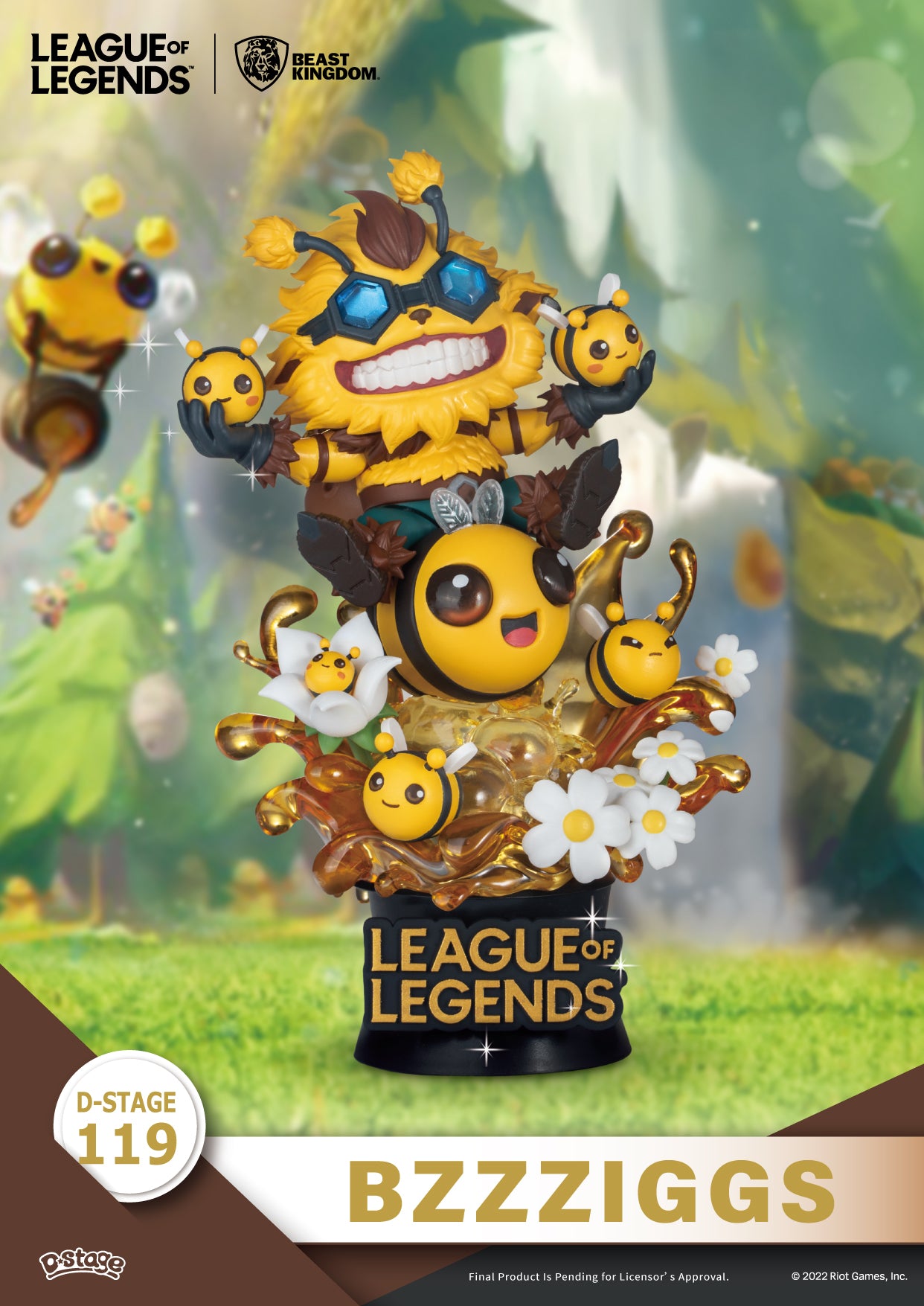 Diorama Stage-119-League of Legends-Beemo & BZZZiggs Set