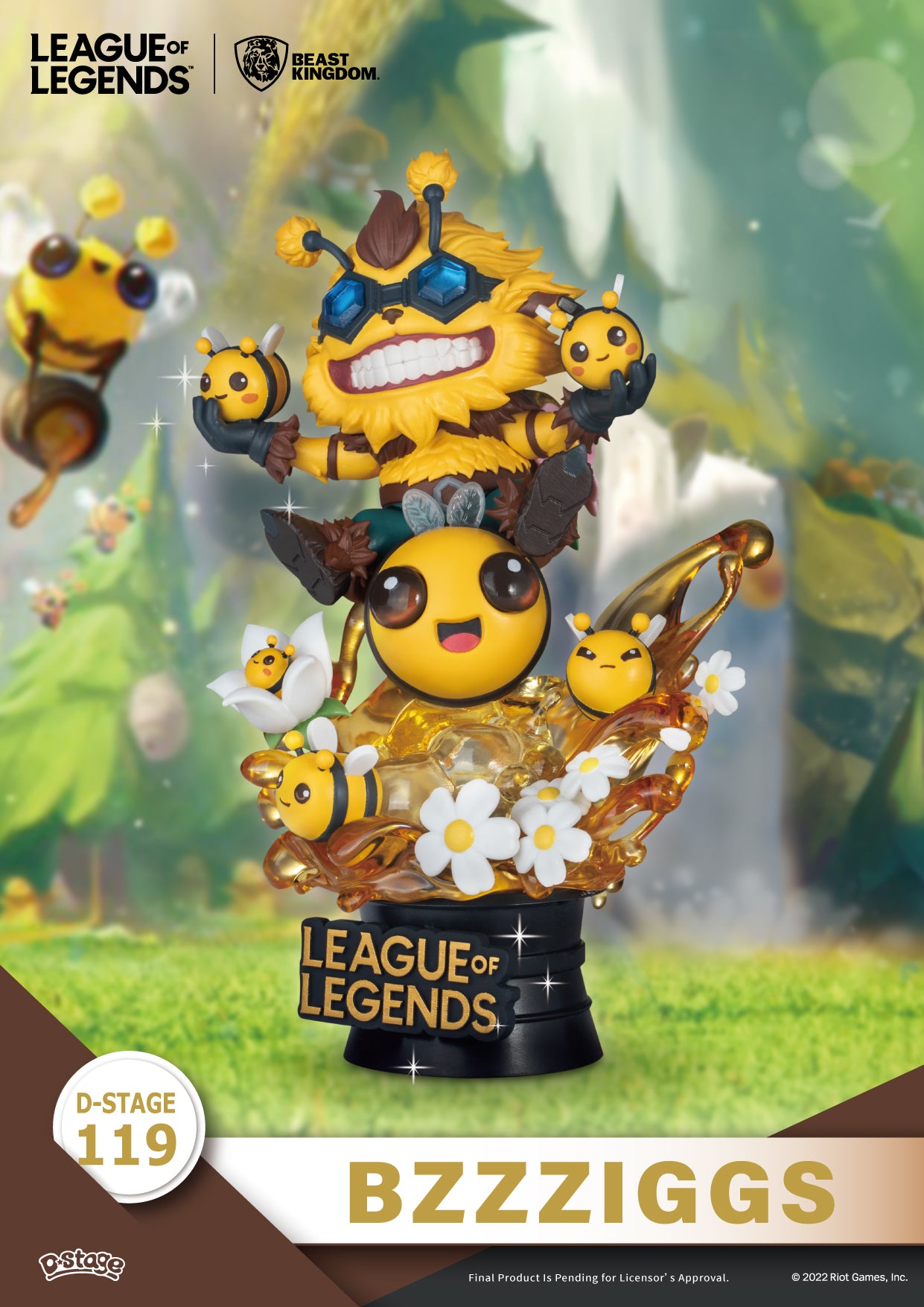 Diorama Stage-119-League of Legends-Beemo & BZZZiggs Set